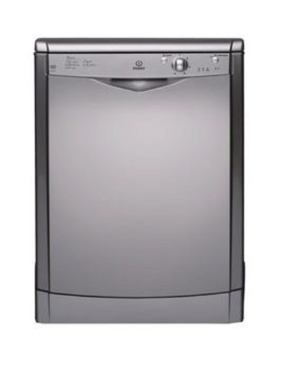 Indesit Dfg15B1S 12-Place Dishwasher - Silver Indesit Dfg15B1S 12-Place Dishwasher - Silver